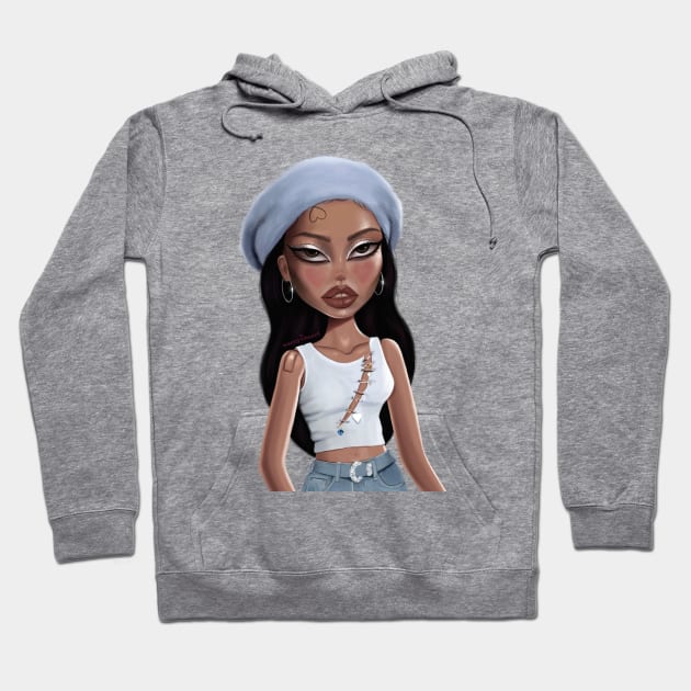 Maddy 2000s doll y2k Hoodie by Nancyvheart 